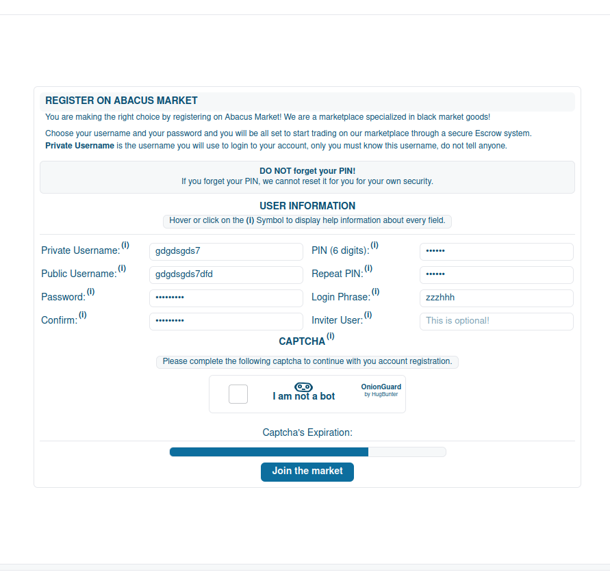 Step 2: Account Creation